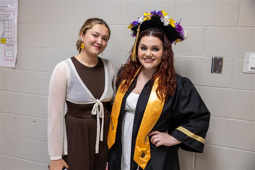 Students celebrate graduating